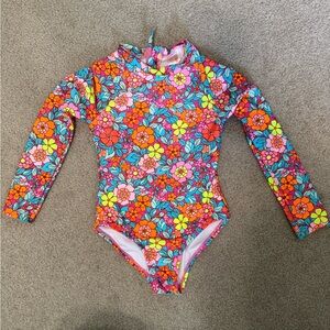 Floral Long Sleeve Kids Swimsuit Cat & Jack